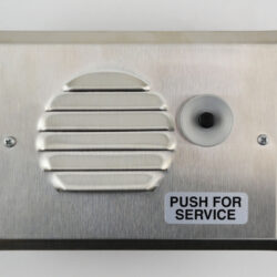 NEW Stainless Call Station with 1 Button, without back box - 78-8028-9195-8