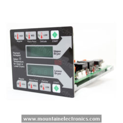 Refurbished Black Dexter Stacked Dryer IR Control Board- 9857-147-008